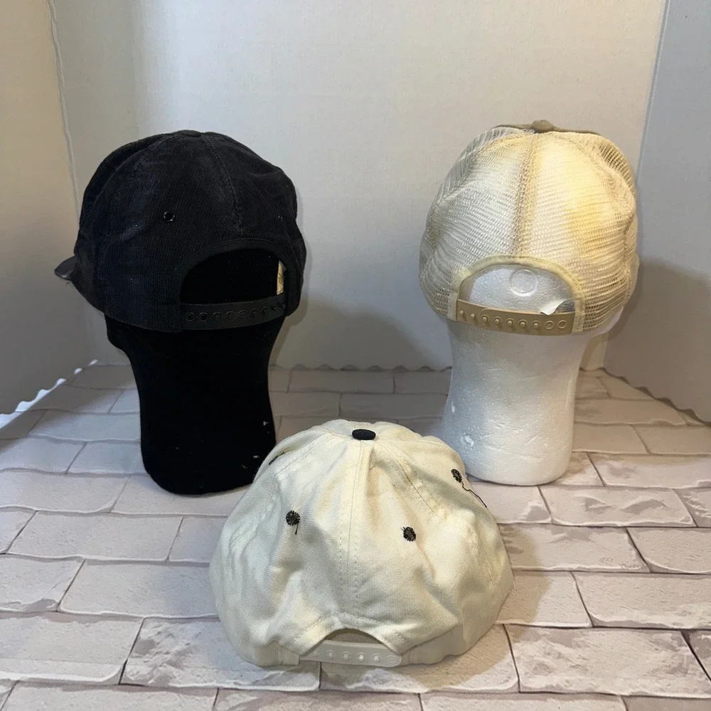 Vintage Norfolk‎ Southern Corduroy Trucker & New Era SD Snapback Hat Bundle 3pc